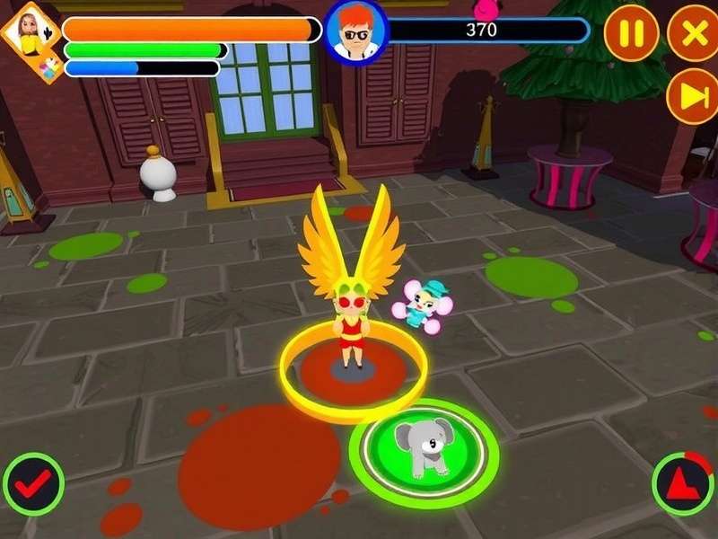 Joyful Holi Gala multiplayer battle screenshot